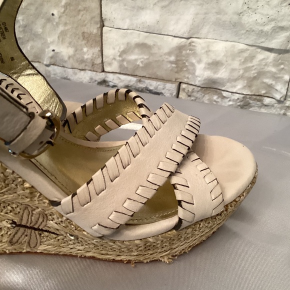 Coach Justeen Platform Espadrille Wedge Sandals - Picture 11 of 14
